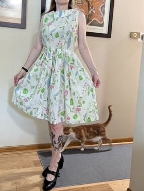 True Vintage Darling Flower Dress